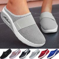 Fashion Summer Sandals Platform Slippers Outdoor Casual Flip Flops Wedge Slippers Women Flats Mesh Shoes Female Slides