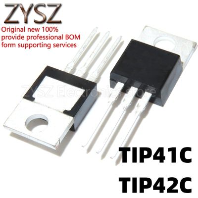 1PCS  TIP41C NPN TIP42C PNP TO-220 power transistor in-line triode Electronic components