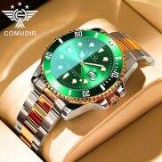 COMUDIR Đồng Hồ Chính Hãng Cho Nam Đồng Hồ Thạch Anh Thời Trang Có Lịch Dạ