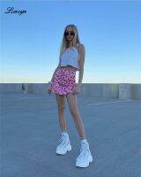 【CC】☏☎❐  Female Skirt Bohemia Skirts Waist Floral Short Invisible Impervious