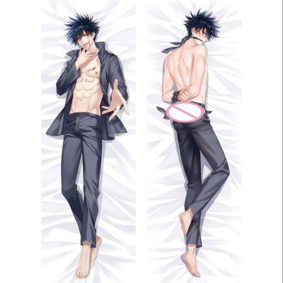 ปลอกหมอน คอสเพลย์ การ์ตูนอนิเมะ Fushiguro Megumi Dakimakura Peach Skin 2 ด้าน ขนาด 60x180 ซม.