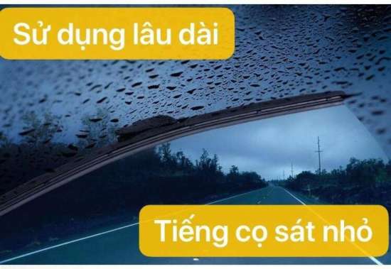 Gạt mưa ô tô silicone doly chính hãng, cần gạt mưa ô tô, xe hơi- gạt sạch - ảnh sản phẩm 3