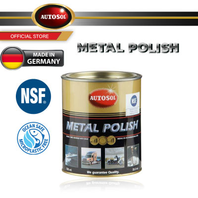 Autosol Metal Polish ครีมทำความสะอาด ขัดคราบ ขัดสนิม ขัดเงาโลหะ ขนาด 750 กรัม