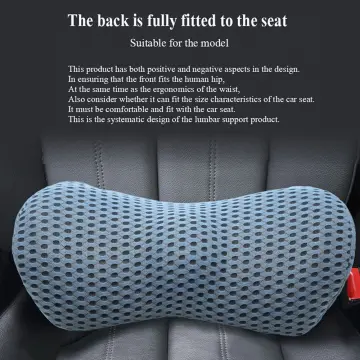 1pc Memory Foam Waist Pillow, Lumbar Support Cushion For Sleep