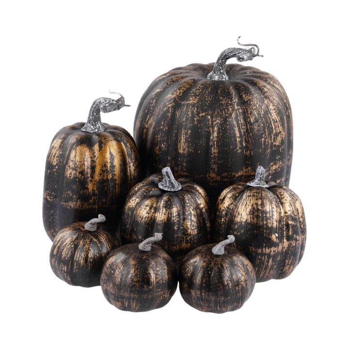 12pcs-artificial-pumpkin-velvet-plush-material-soft-fake-pumpkin-autumn-harvest-thanksgiving-halloween-decoration