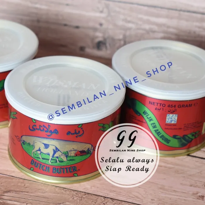 WIJSMAN Dutch BUTTER 454 GRAM MENTEGA WISMAN WYSMAN HOLLAND Lazada