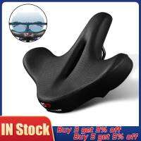 WEST BIKING Ergonomic Large Bicycle Saddles Waterproof Breathable Widened Bike Hollow Seat Cushion Cycling Accessories Saddle Covers