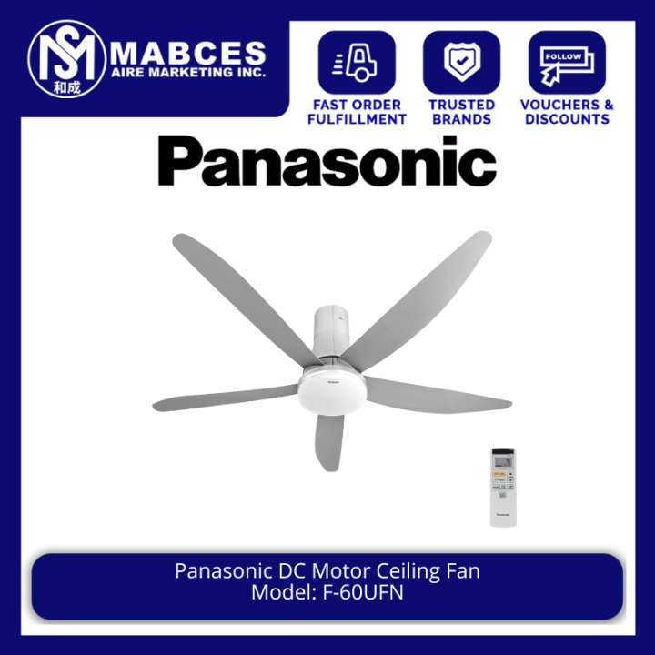 Panasonic DC Motor Ceiling Fan F60UFN Lazada PH