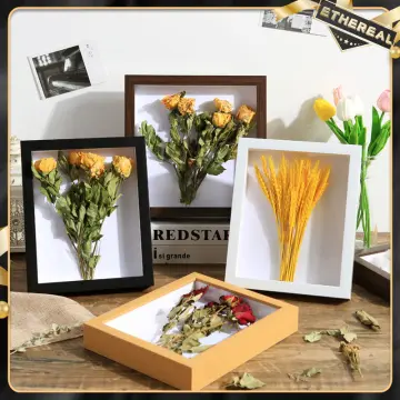 Nordic Ins 3D Simulation Flower Dried Flowers Photo Frame Small
