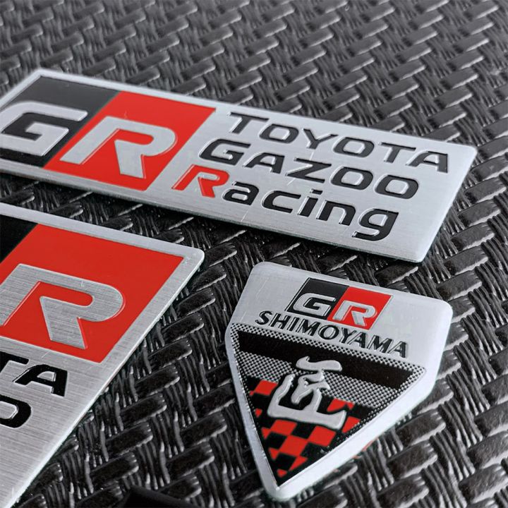 สัญลักษณ์โลโก้ศูนย์พวงมาลัยรถสปอร์ต-gazoo-รถแข่งของเล่นสำหรับ-toyota-rz-rc-rs-corolla-rav4-prius-c-hr-rav4-prado-prius-camry