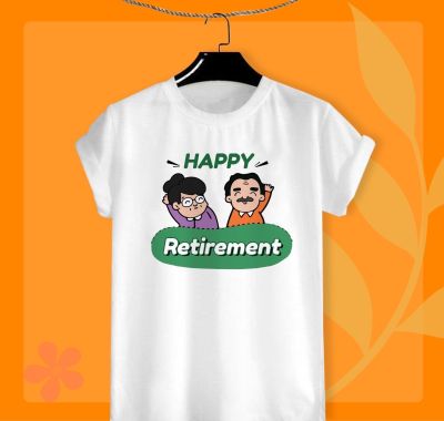 เสื้อยืด งานเกษียณ เกษียณ สำราญ Happy Retirement