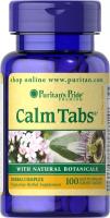 There are small tickets 100 tablets of plant calming tablets emotional sleep imported from the United States Puritans Pride is in stock