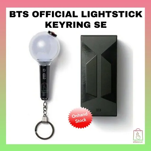 [ONHAND] BTS OFFICIAL MINI LIGHTSTICK KEYRING SE elleasai Lazada PH