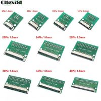 1PCS FPC FFC Cable 6 8 10 12 14 20 30 40 50 PIN 0.5mm pitch Connector SMT Adapter to 2.54 mm 1.0 inch pitch through hole DIP PCB