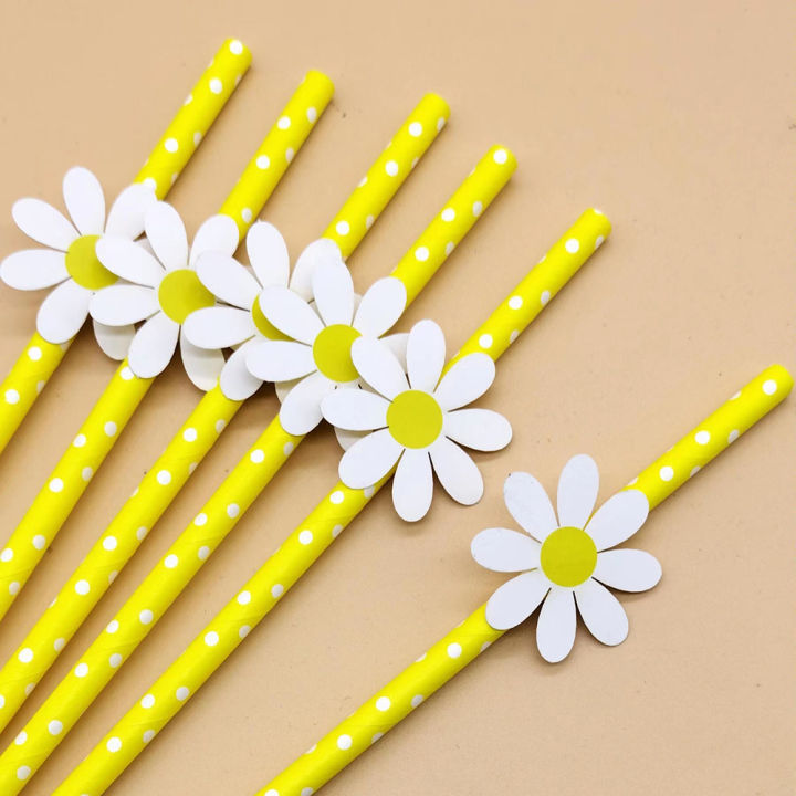 baby-paper-straws-decorations-paper-straws-birthday-paper-straws-stevia-flower-paper-straws-disposable-paper-straws