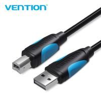 Vention Usb สายเคเบิลพิมพ์2.0 Usb เครื่องพิมพ์สาย Usb ตัวผู้ข้อมูลชนิด2.0 3เมตรตัวผู้เครื่องสแกน Hp ซิงค์1.5M A B สำหรับ