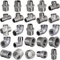 1/2 quot; 3/4 quot; G1 Stainless Steel S304 Variable Diameter Female Male Thread Elbow Butt joint adapter Coupler Plumbing fittings