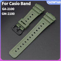 ที่มีคุณภาพสูงผู้ชาย16มิลลิเมตรยาง Watch Bands สำหรับ Casio DW6900กีฬาซิลิโคนสายนาฬิกาสำหรับ DW5600ชุดดูอุปกรณ์เสริมสำหรับ GA2100 GM2100