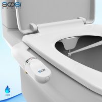 Bidet Non Electric Toilet Seat Bathroom Sprayer Double Nozzle WC Fresh Water Sprayer Anal Cleaning Ass Washer SOOSI