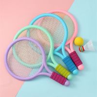 hot【DT】♠  Childrens Badminton Tennis Racket Training Outdoor Beach Baby Parent Child Interactive