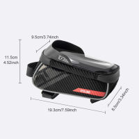 Bike Front Frame Bag Waterproof Shoes Outdoor Cycling Storage Holder Handlebar Clothes Mobile Phone Multifunction Portable