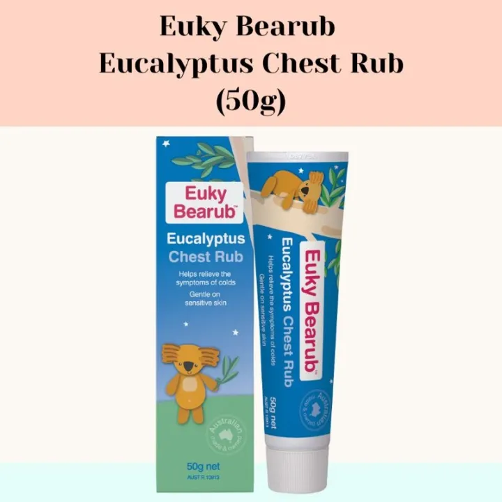 Euky Bear Euky Bearub Eucalyptus Chest Rub 50g Lazada