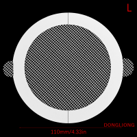 DONGLIONG แผ่นกรองป้องกันการบล็อกหน้าจอท่อระบายน้ำทิ้งที่ดักผมอุปกรณ์เสริมสำหรับห้องครัวห้องน้ำ