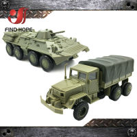 1:72 M35รถบรรทุกขนส่งสินค้า BTR-80บล็อคก่อสร้างรถหุ้มเกราะ Di Plastica Di Moo Di Montaggio Esercito ตุ๊กตาขยับแขนขาได้