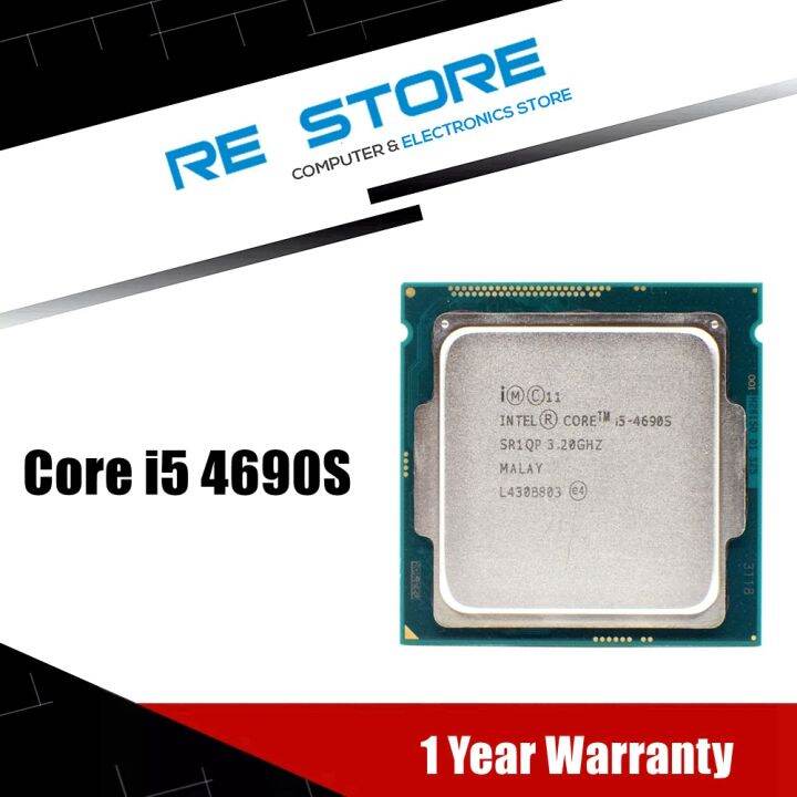 Used Intel Core i5 4690S 3.2GHz Quad-Core 6M 65W LGA 1150 CPU Processor ...