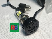 Đèn Pha Led Xe Máy 6 Tim RTD M02E 25w Siêu Sáng Tương Thích Với Nhiều Dòng