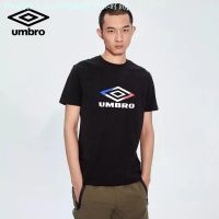 Umbro/Umbro 23 UO212AP2561แขนสั้นกีฬาแฟชั่นสำหรับผู้ชายพิมพ์โลโก้แบบเรียบง่ายใหม่สำหรับฤดูใบไม้ผลิ