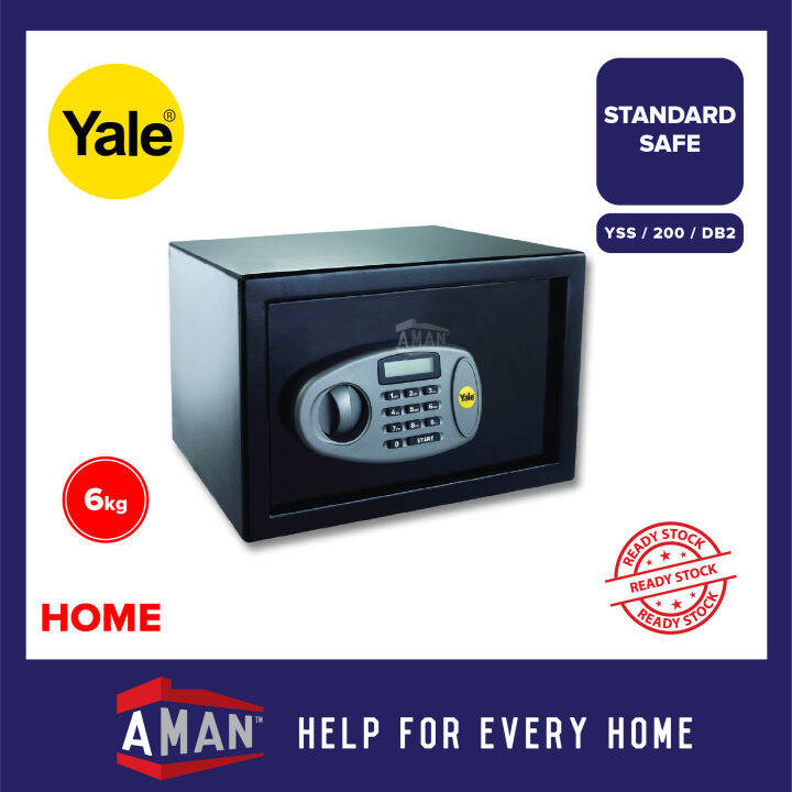 YALE Safe Box AntiTheft Home Digital Safety Box Security Box Peti