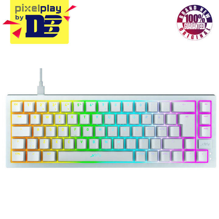 Xtrfy K5 RGB Compact 65 Mechanical Gaming Keyboard (White) Lazada PH