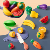 ใหม่เด็กครัวของเล่น Peelable ตัดของเล่นเพื่อการศึกษาเล่นอาหารพลาสติกผลไม้ผักแกล้งเล่นของเล่นสำหรับเด็กวัยหัดเดิน Gift