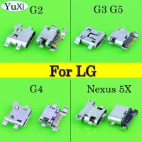 Yuxi ที่ชาร์จสำหรับ Lg Nexus 5x G2 G5 G3 D850 D851 D855 Vs985 Ls990ไมโคร Usb ช่องเสียบไฟพอร์ตตัวต่อที่ชาร์ท