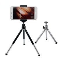 Portable Mini Tripod for Phone Table Smartphone Tripod for IPhone Tripod Mobile Camera Tripode Stand with Cell Phone Holder Clip Selfie Sticks