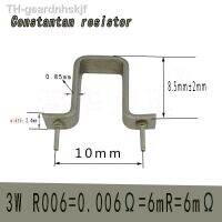 【hot】▪ↂ Constantan resistance R006 0.006Ω 6mR 6mΩ Sampling Shunt resistor 1pcs