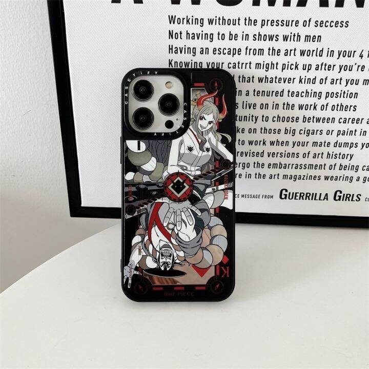 ตัวละคร-one-piece-red-casetify-เคสโทรศัพท์มือถือ-tpu-กันกระแทก-แบบกระจก-สําหรับ-iphone-14-pro-max-13-pro-max-12-pro-max-11-promax