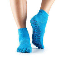 Toesox - Grip Full Toe ถุงเท้ากันลื่นปิดนิ้วเท้า รุ่น Ankle