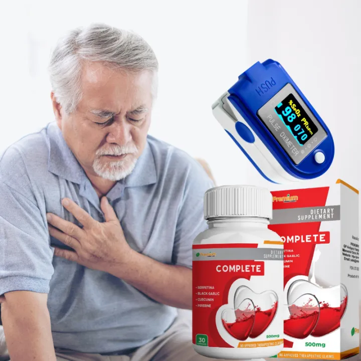 "Monitor's Blood and Protect Heart!" High Quality ReadytoUse DIY Pulse Oximeter + 1 Bottle (30