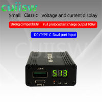 QC4.0 QC3.0 Type-C DC12-28V 100W Step Down ศัพท์มือถือ Quick Charger โมดูลสำหรับ Scpfcp Apple PD Qualcomm