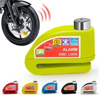 【CC】▫►▲  Motorcycle Lock Alarm Safety Protection Padlock Disc Aluminum Alloy Anti-Theft Reminder Rope Accesso