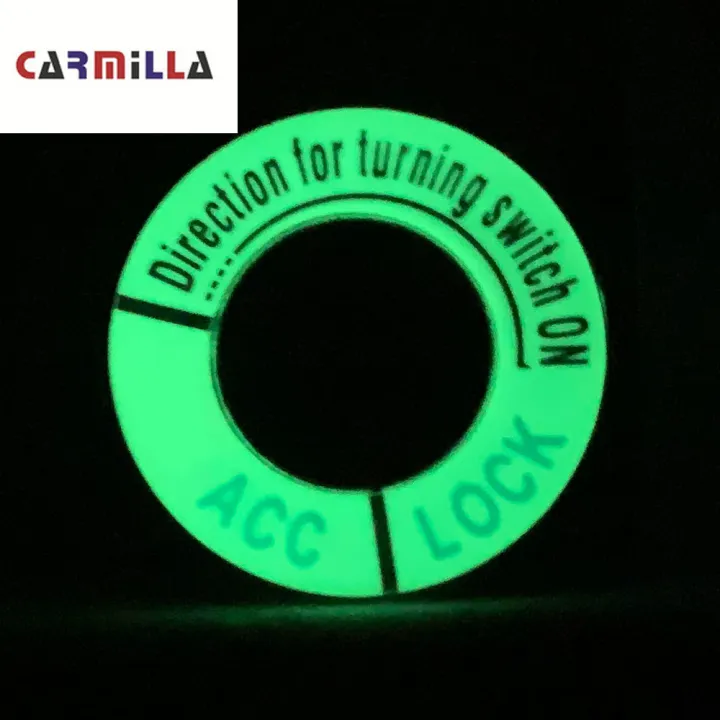 Carmilla Car Ignition Key Hole Switch Ring Cover Trim Sticker For Peugeot 207 2008 208 307 308 3008 For Citroen C4 Accessories Lazada Ph