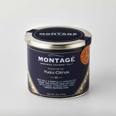 MONTAGE FLEUR DE SEL Yuzu Citrus เกลือรสยูสุซิตรัส (110 g)