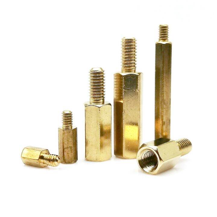 M2 M2.5 M3 M4 M5 Solid Brass Copper PCB Motherboard Coupling Connector ...