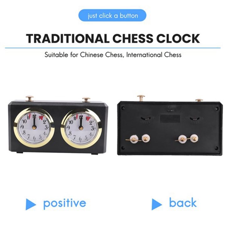 1-piece-chess-clock-timer-fashion-chess-clock-mechanical-international-chess-game-timer-black-abs