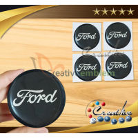 สติกเกอร์นูน ฝาครอบดุมล้อ FORD ขนาดใหญ่ 4 ชิ้น