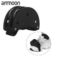 [okoogee]【Best rated 】 ABS Foot Tambourine with 2 Sets Metal Jingle Bell Cajon Box Drum Companion Accessory