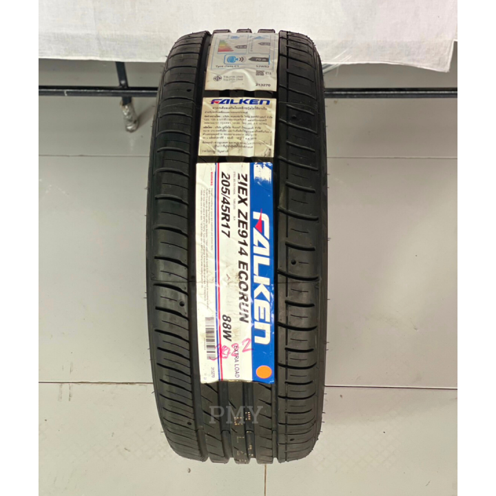 205-45r17-ยางรถยนต์-ยี่ห้อ-falken-รุ่น-ze914-ล็อตผลิตปี3022-ราคาต่อ1เส้น-ยางคุณภาพมาตรฐานจากญี่ปุ่น-นุ่มเงียบ