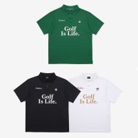 ❈℗ เสื้อโปโลแขนสั้น พิมพ์ลาย Malbon golf สําหรับผู้ชาย